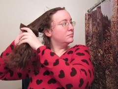 Hair Journal: Combing Long Curly Strawberry Blonde Hair - Week 15 (ASMR) Thumb