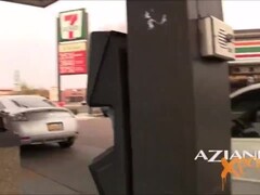 Aziani Xposed Slut offers random guy in public a blowjob for gas money Thumb