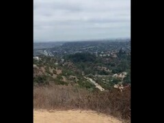 Laney Grey blows me outside on top of a public hiking trail until I cum Thumb