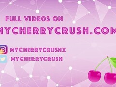 Cherry Crush - Cosplay Anime girl with cute booty gives Blowjob and anal Thumb