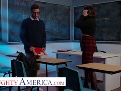 naughty america - ivy lebelle plays with her student Thumb