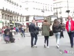 Picking up young tourists in the Madrid streets! Thumb