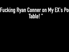 Busty Big Butt Milf Sara Jay StrapOn Fucks Ryan Conner On A Table Of Balls! Thumb