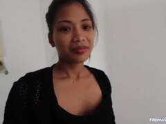 Asiansexdiary Perky Tit Filipina Tries Big Cock Thumb