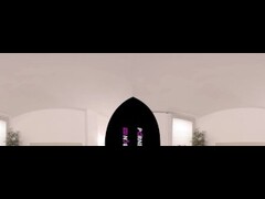 PORNBCN VR 4K - La caliente jovencita Ginebra Bellucci en un lésbico y trío de realidad virtual 180 Thumb