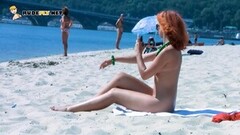 Sweet Hot Nudist Teen Jumps in The Water Thumb